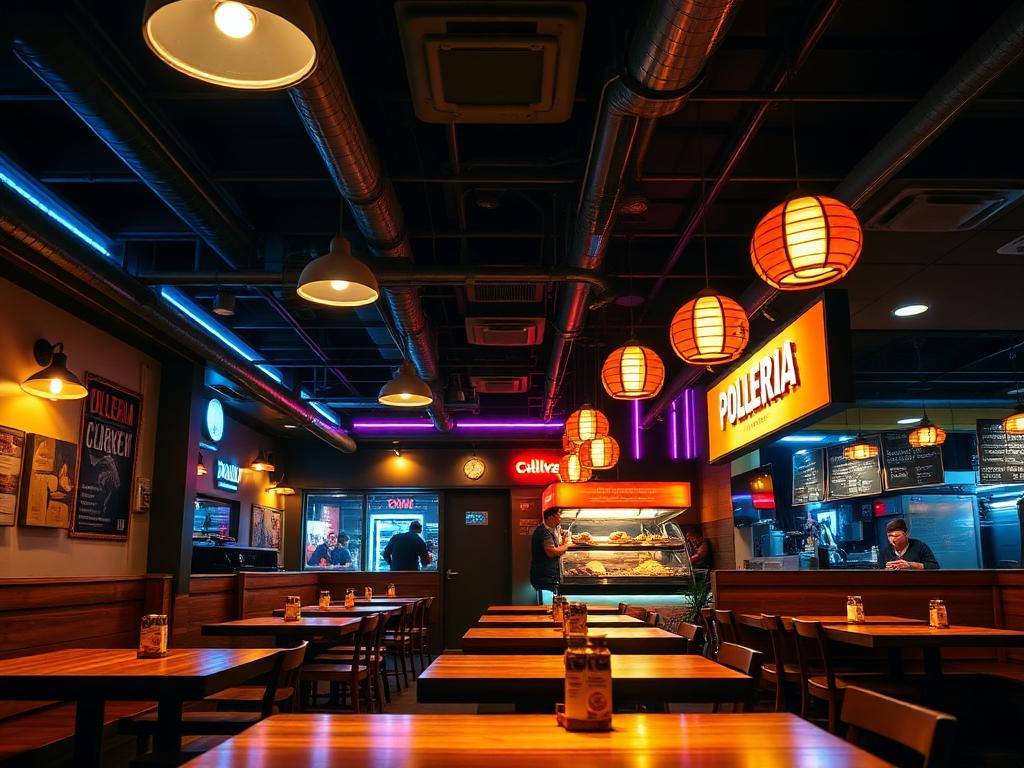 Local de comida — Pollería